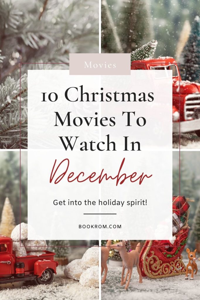 Save the post 10 Cozy Christmas Movies on Pinterest